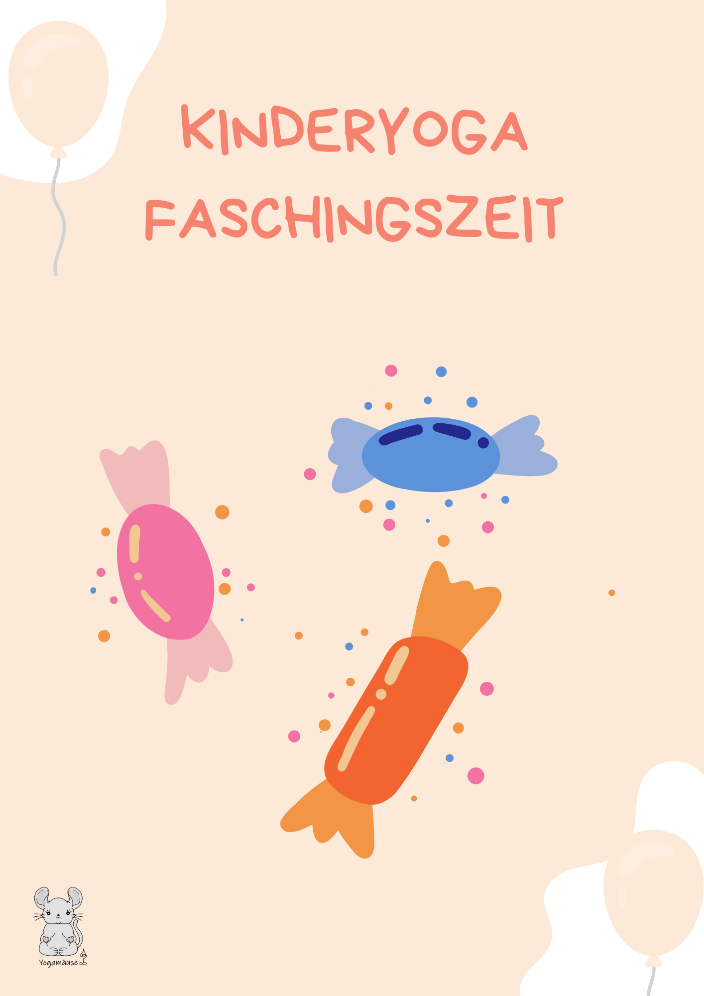 Stundenbild Faschingszeit - digital ♥