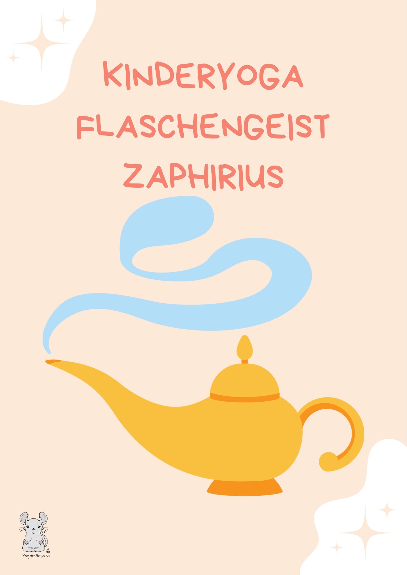 Stundenbild Flaschengeist Zaphirius - digital ♥