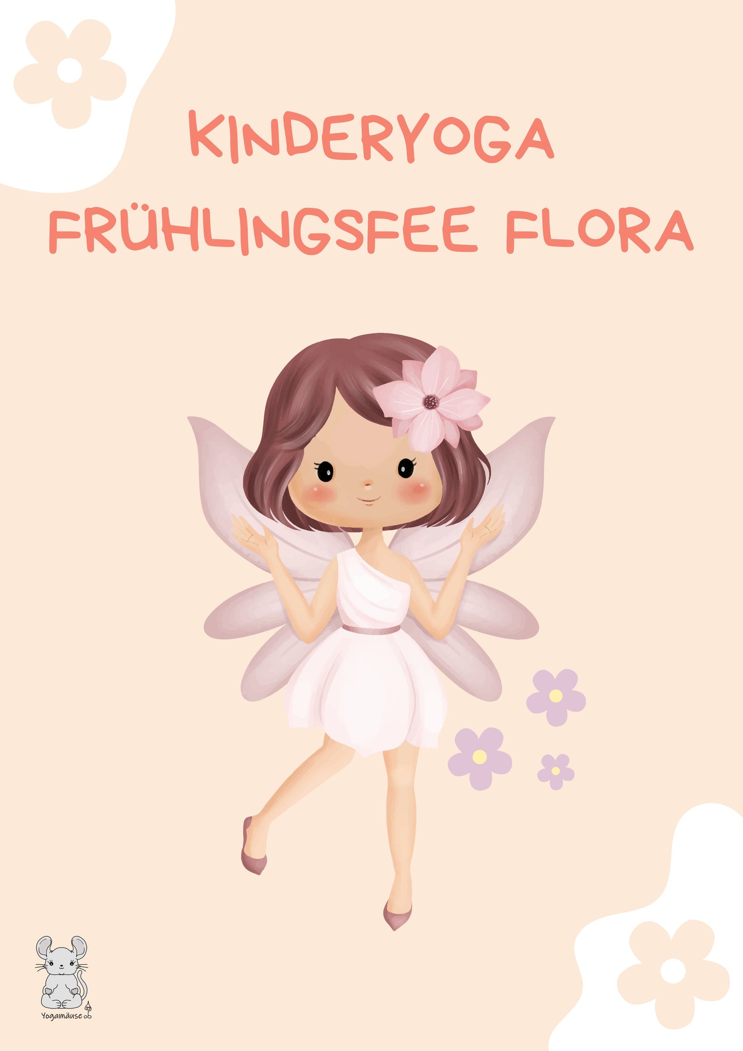 Stundenbild Frühlingsfee Flora - digital ♥