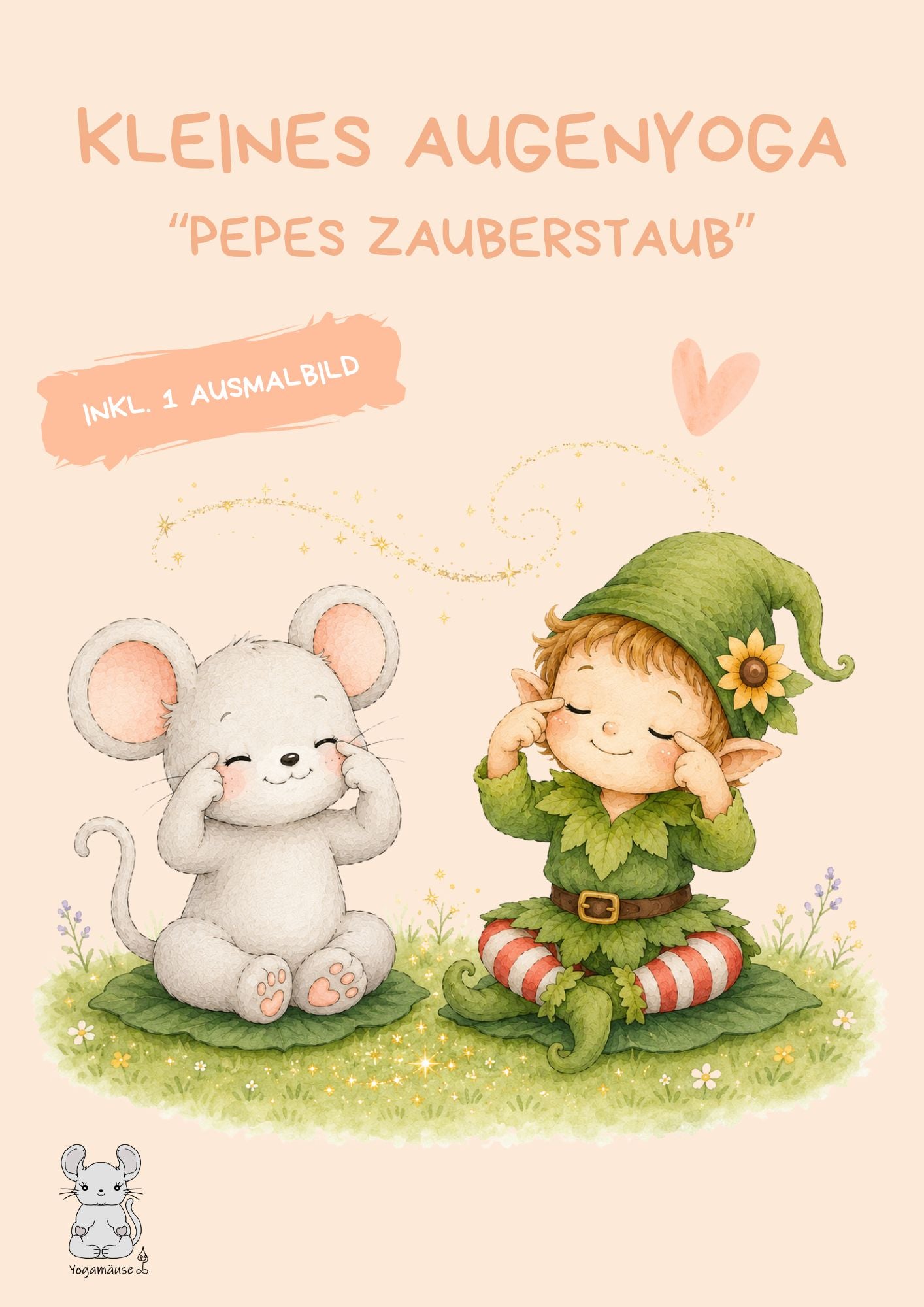 Augenyoga „Pepes Zauberstaub“ inkl. Ausmalbild - digital ♥