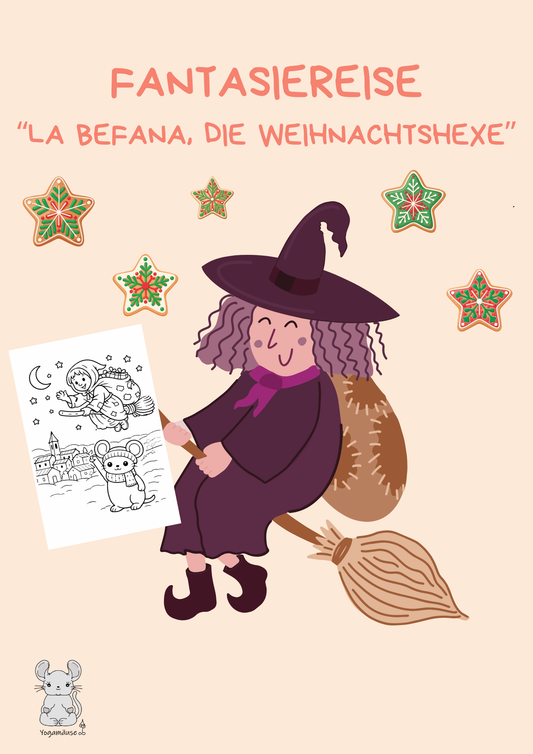 „La Befana, die Weihnachtshexe“ - digital ♥