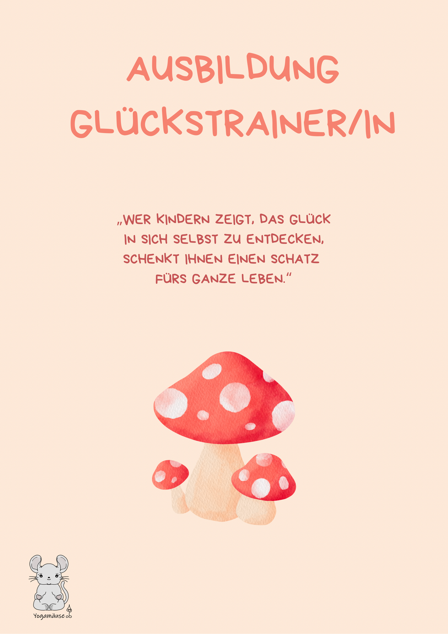 Ausbildung zum/r Glückstrainer/in