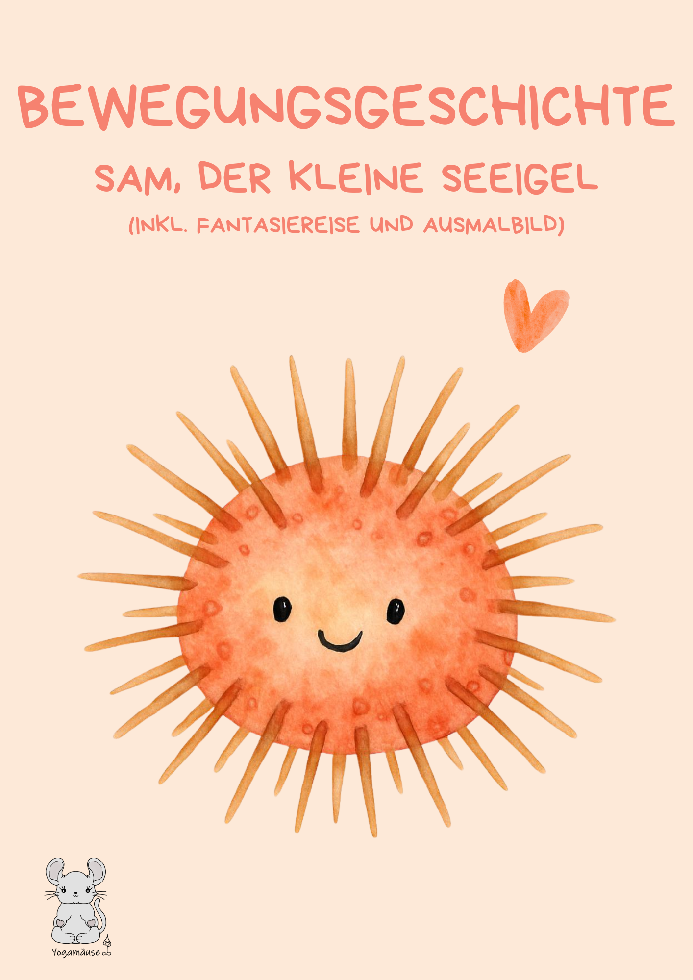 Bewegungsgeschichte „Sam, der kleine Seeigel“ - digital ♥