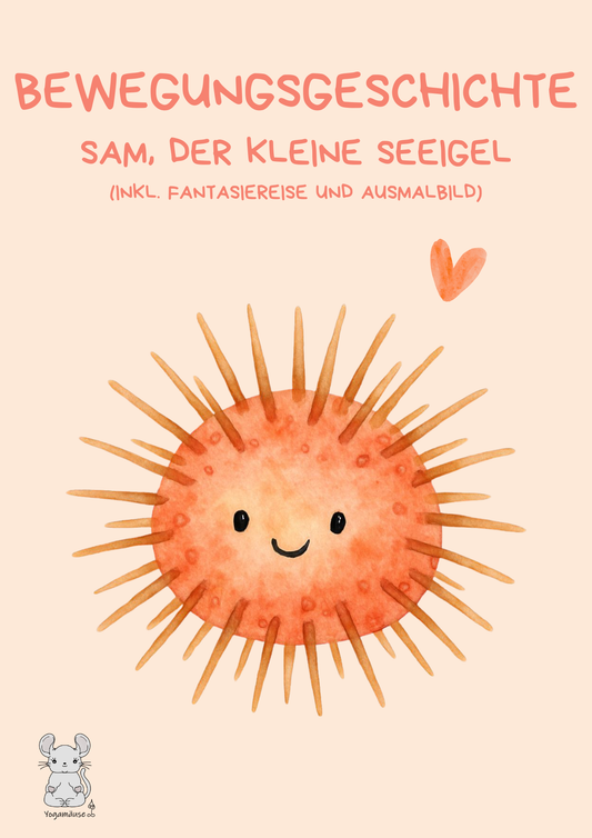 Bewegungsgeschichte „Sam, der kleine Seeigel“ - digital ♥