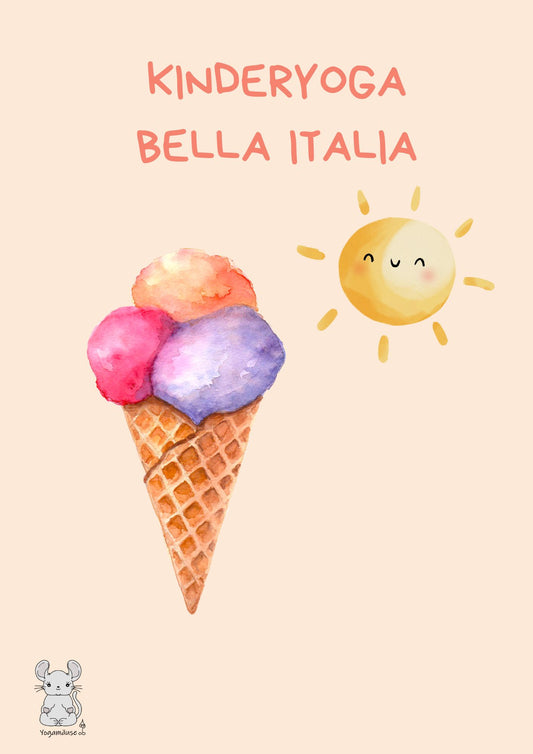 Stundenbild Kinderyoga Bella Italia - digital ♥