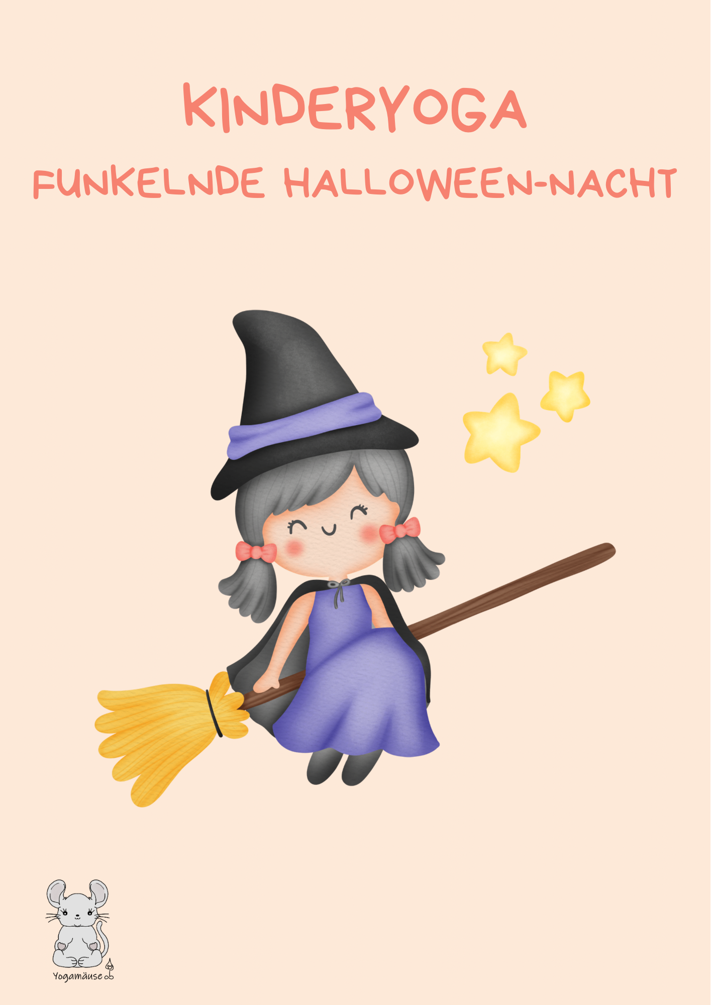Stundenbild Funkelnde Halloween-Nacht - digital ♥